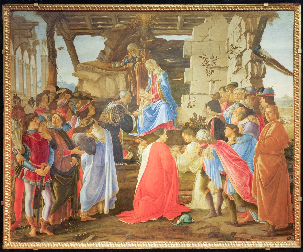Klanění mudrců od Sandro Botticelli