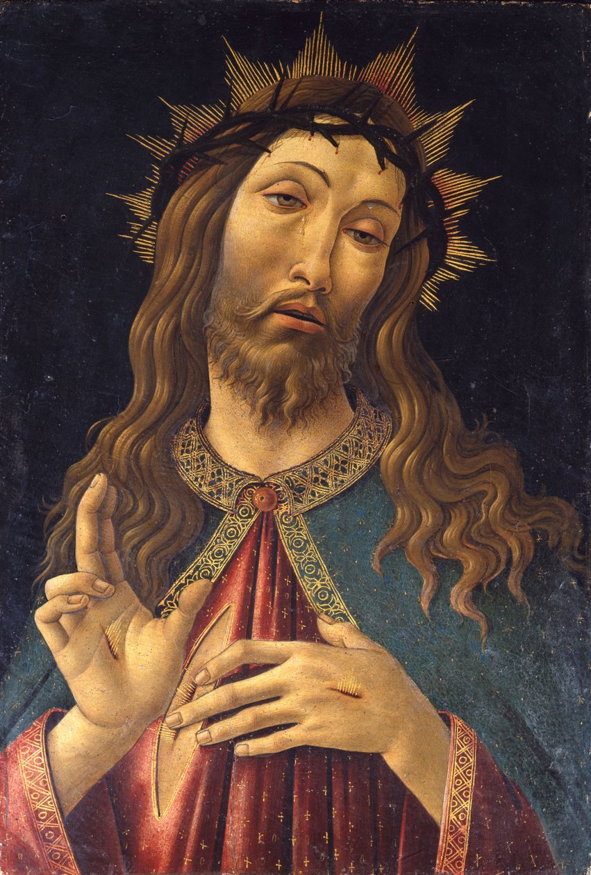Kristus korunovaný trním, c. 1500 od Sandro Botticelli