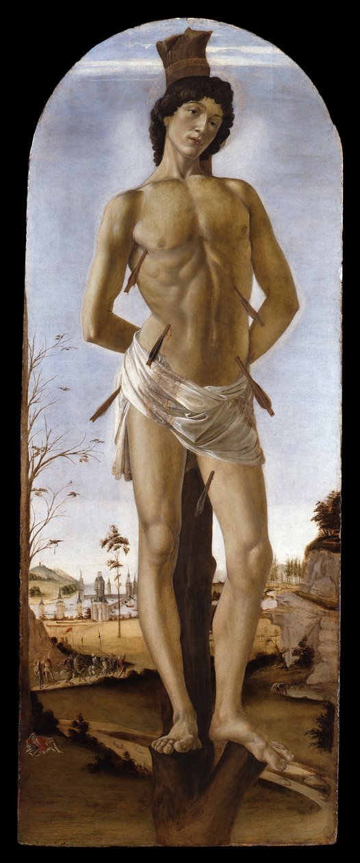 Svatý Šebestián od Sandro Botticelli