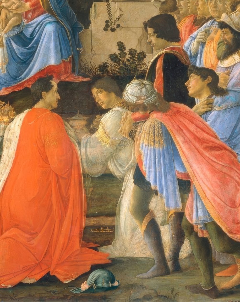 Klanění tří králů od Sandro Botticelli