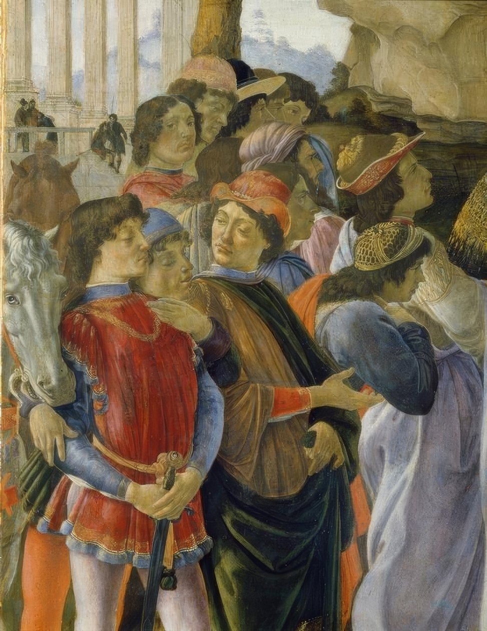 Klanění tří králů od Sandro Botticelli