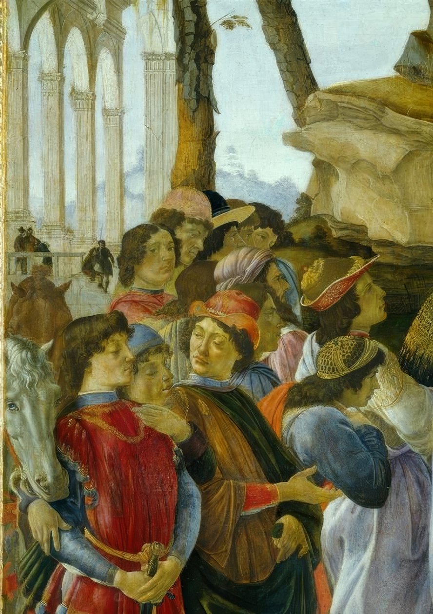Klanění tří králů od Sandro Botticelli