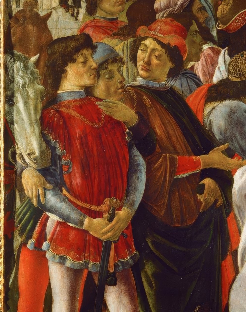 Klanění tří králů od Sandro Botticelli