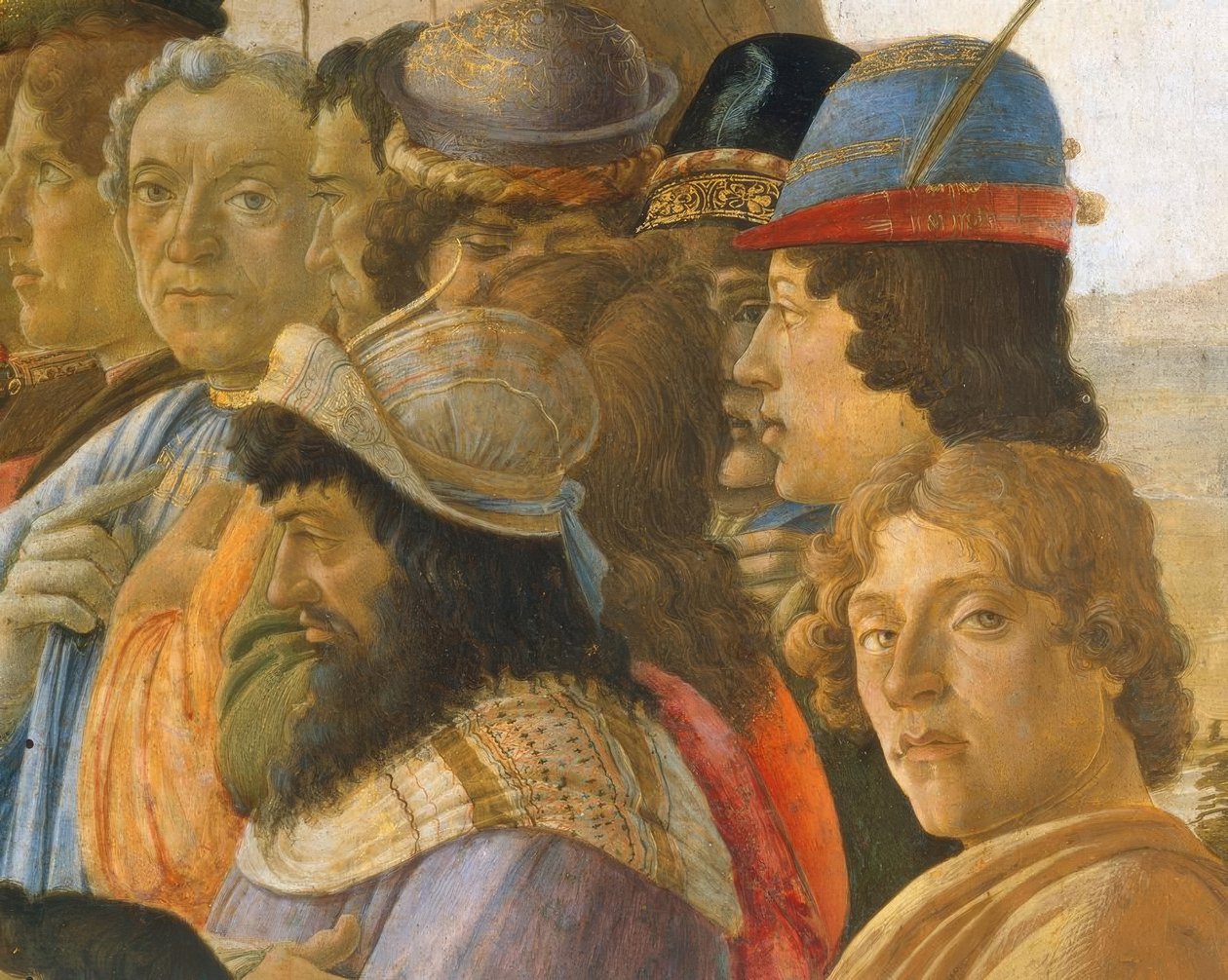 Klanění tří králů od Sandro Botticelli