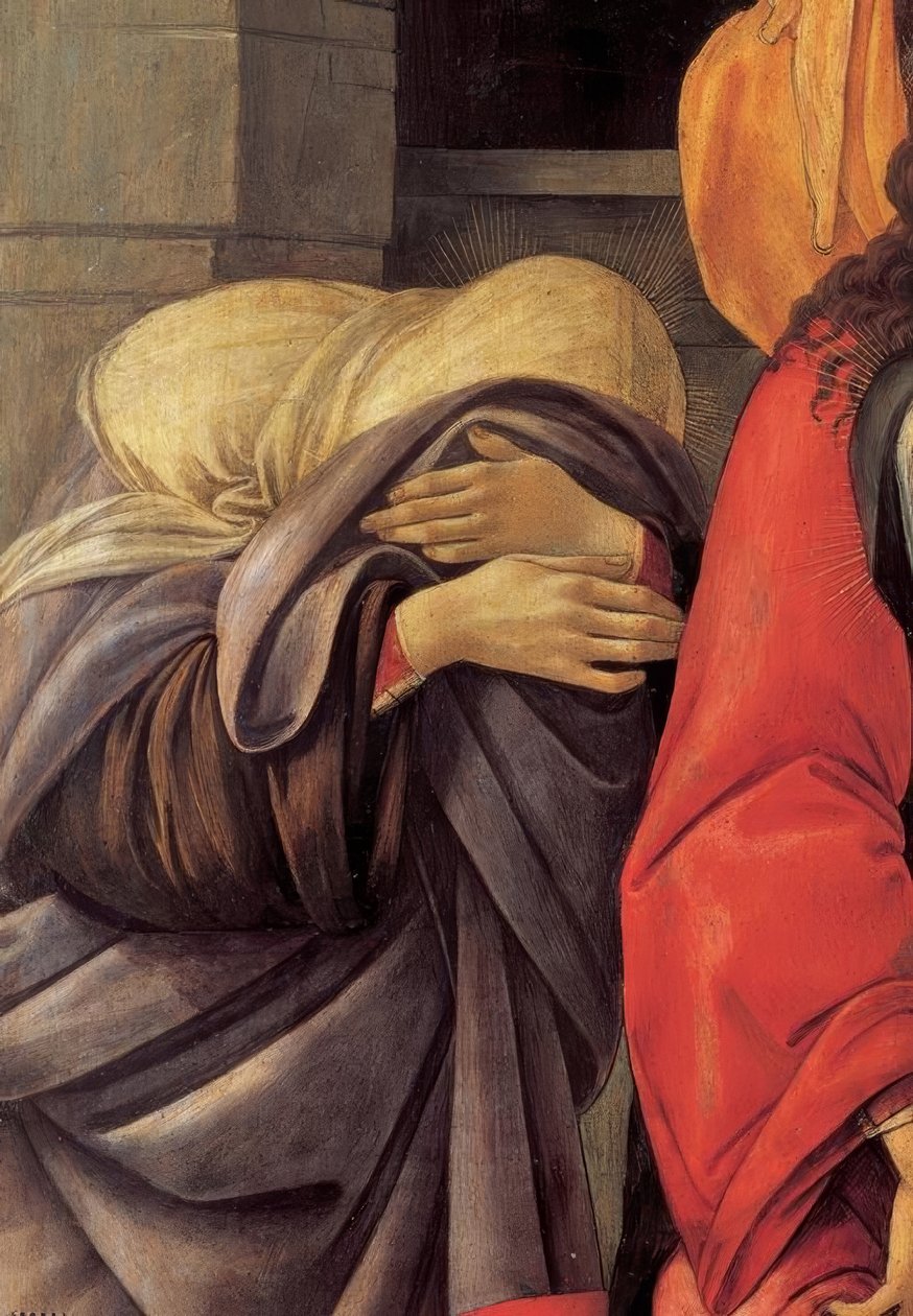 Oplakávání Krista od Sandro Botticelli