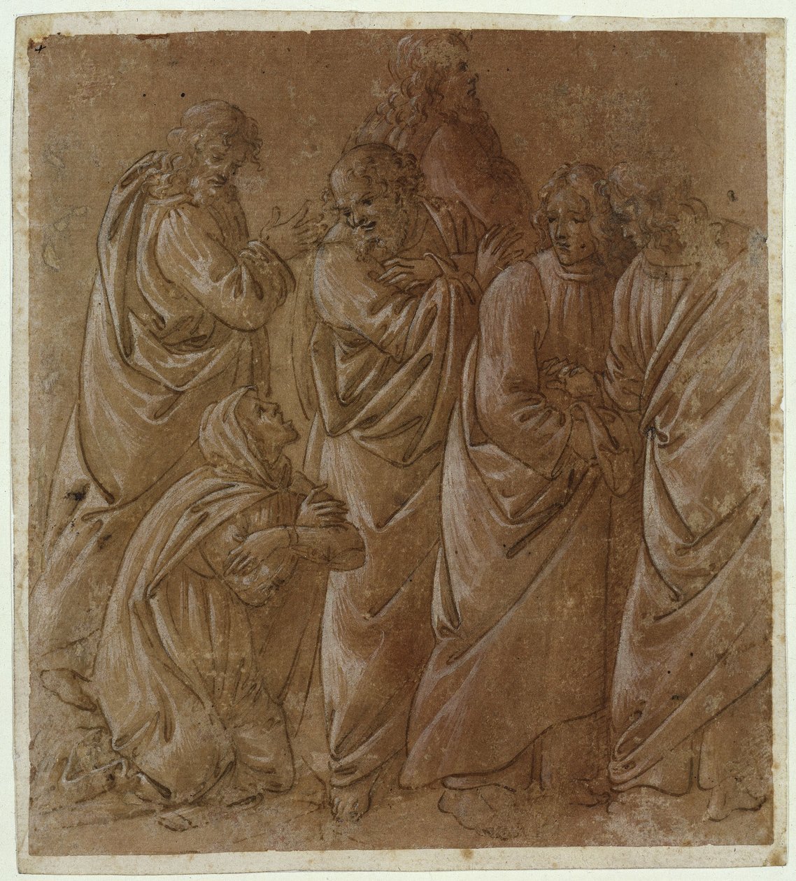 Žena z Kanaánu od Sandro Botticelli
