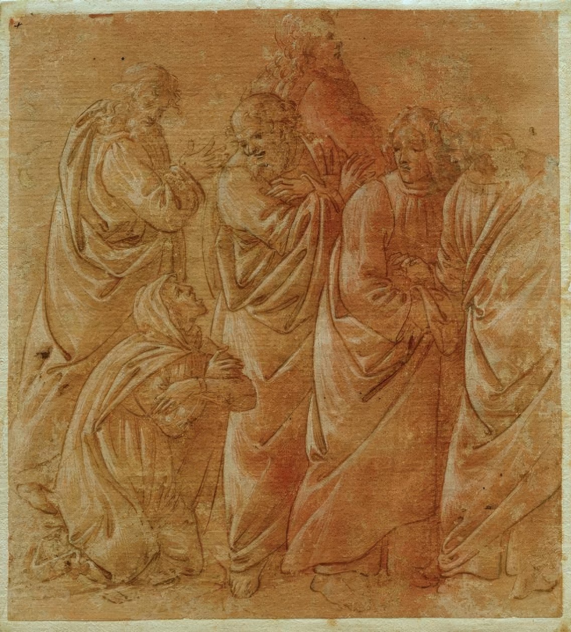 Žena z Kanaánu od Sandro Botticelli