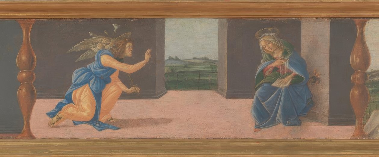 Zvěstování Marii od Sandro Botticelli
