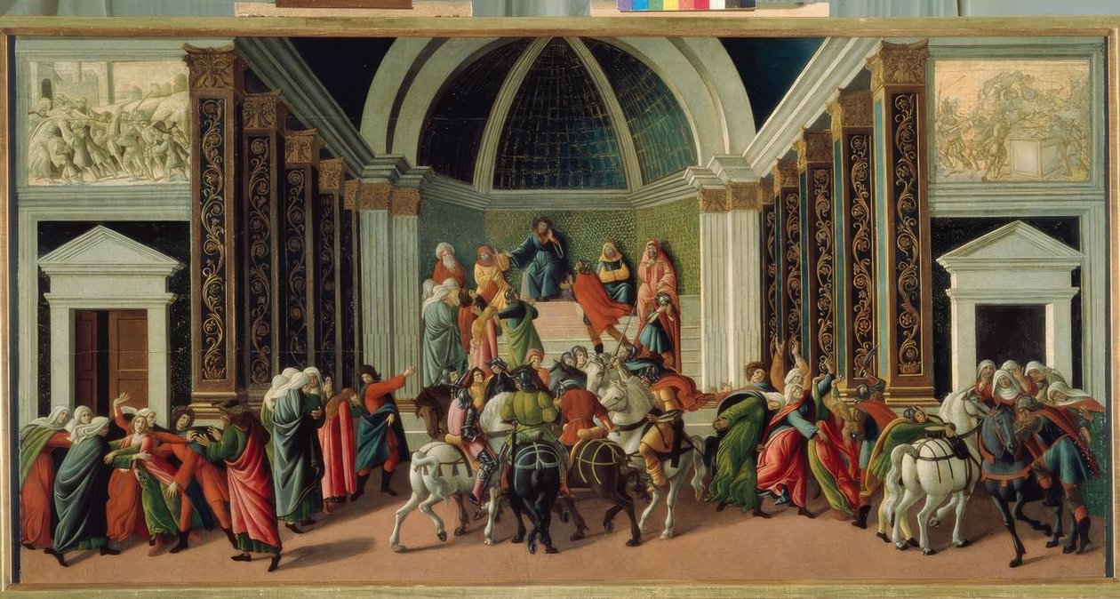 Historie Virginie od Sandro Botticelli
