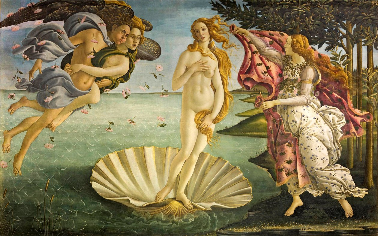 Italsky: Zrození Venuše Zrození Venuše od Sandro Botticelli