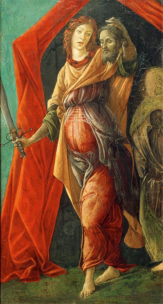 Judith s hlavou Holofernes od Sandro Botticelli