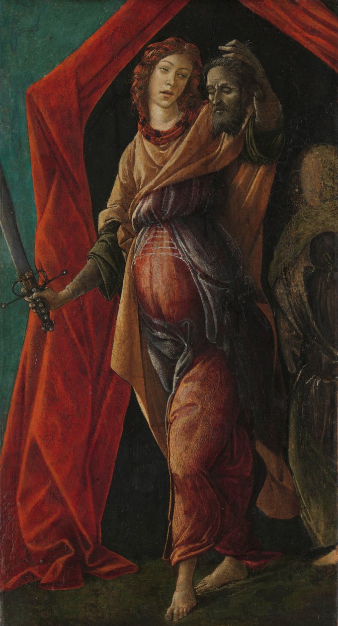 Judith s hlavou Holoferna od Sandro Botticelli