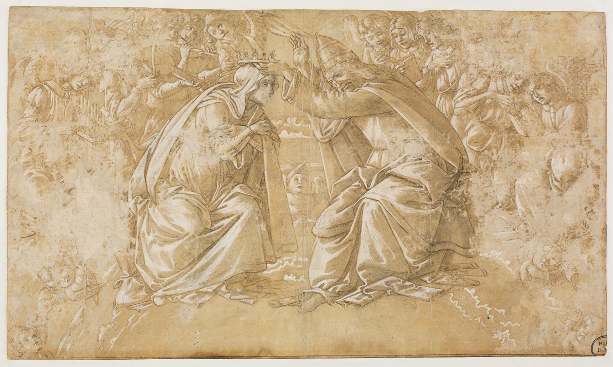 Křest eunucha od Sandro Botticelli