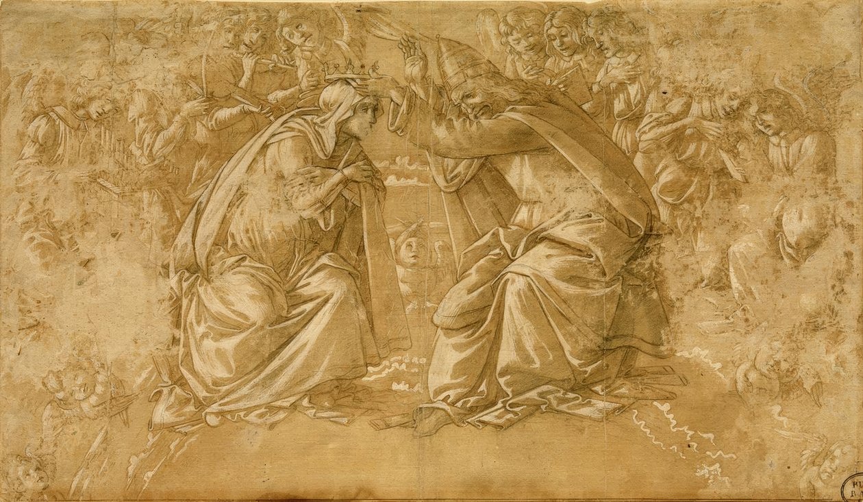 Korunovace Marie od Sandro Botticelli