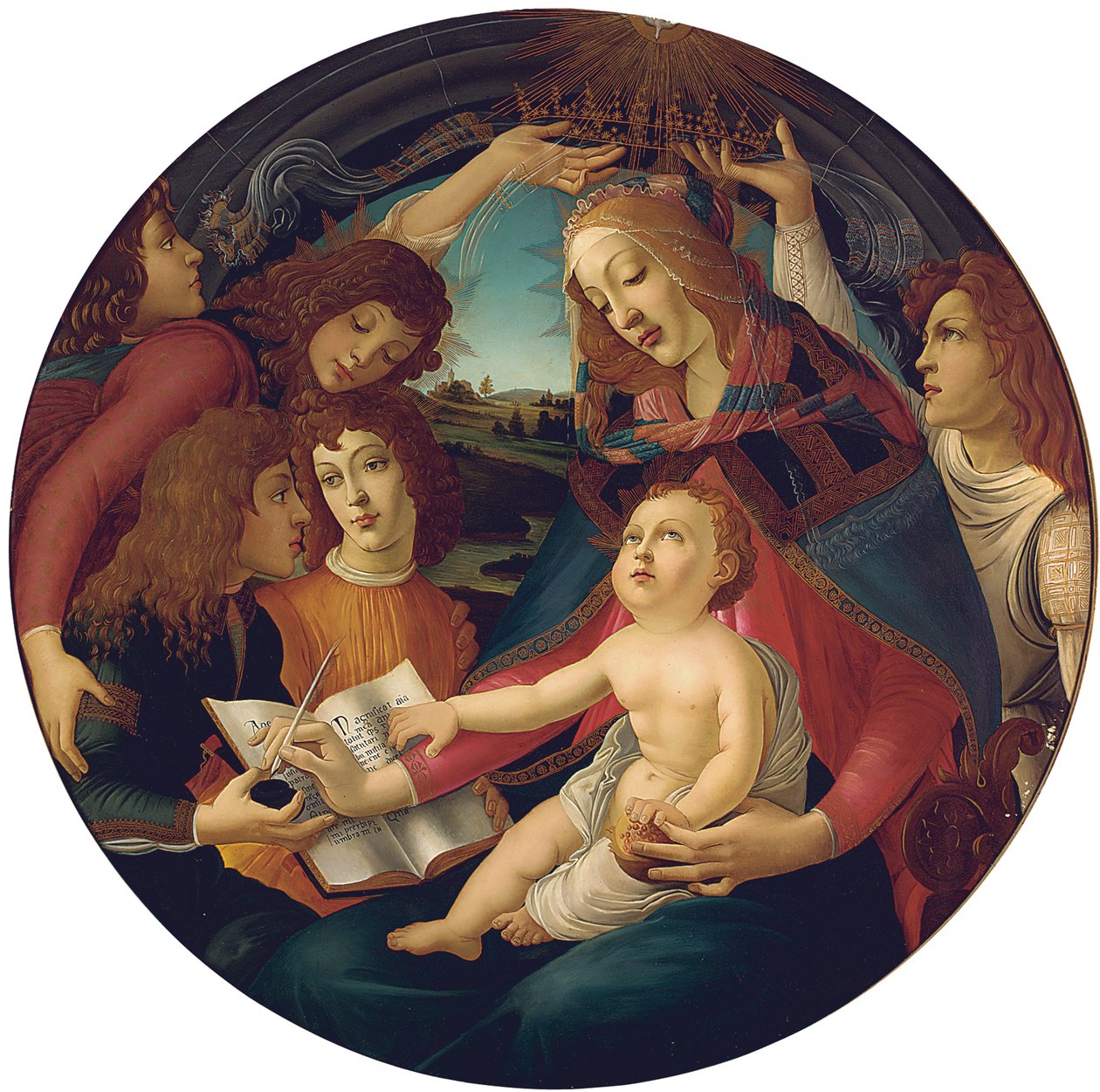 Madona z Magnificatu od Sandro Botticelli