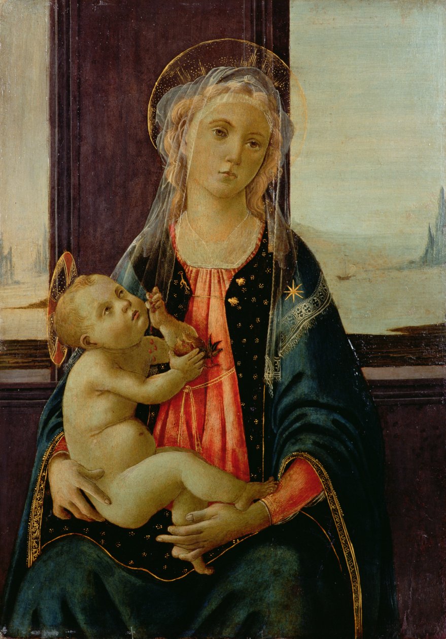 Madona z moře od Sandro Botticelli