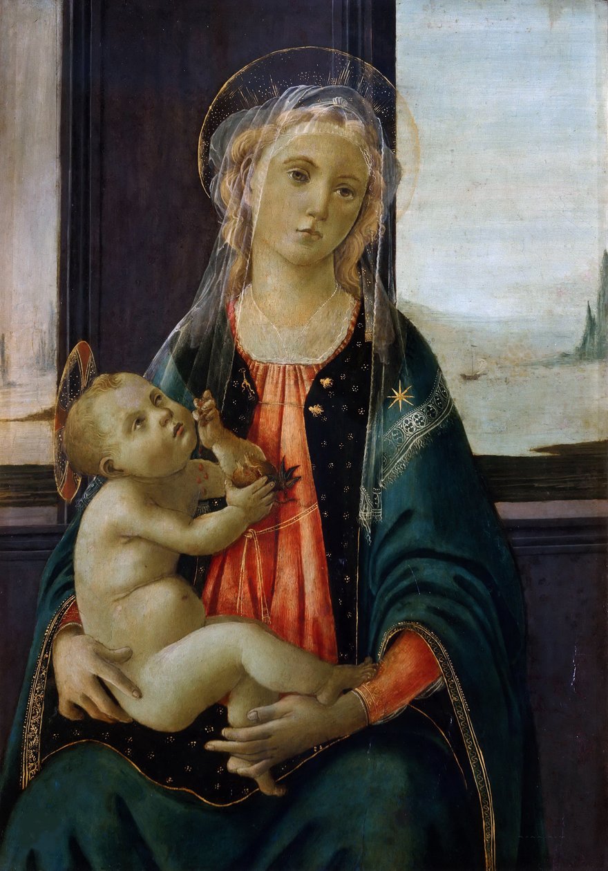 Madonna z moře Madonna del Mare, asi 1477. od Sandro Botticelli