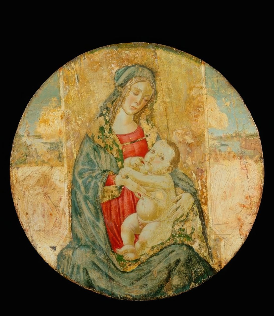 Marie s dítětem od Sandro Botticelli