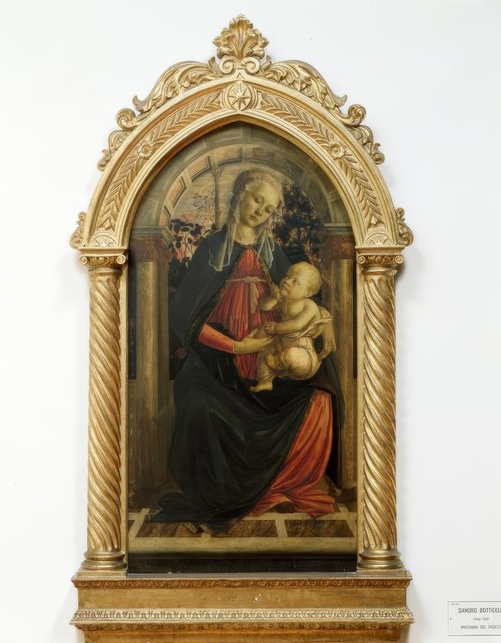 Marie s dítětem od Sandro Botticelli