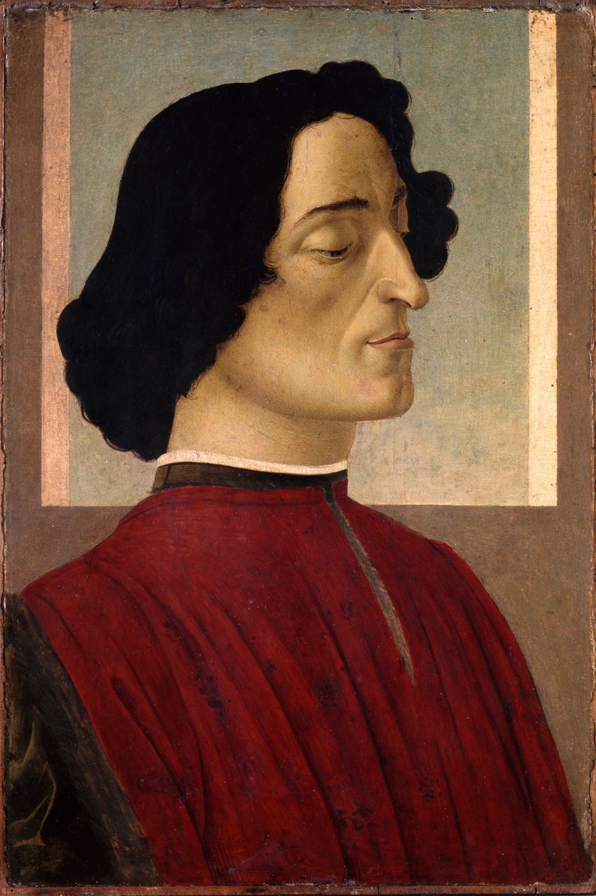 Portrét Giuliana de Medici 14531478, cca 1475 od Sandro Botticelli