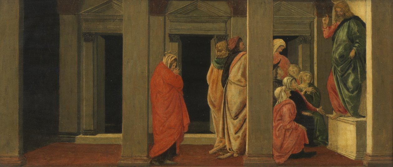 Výjevy ze života Máří Magdalény od Sandro Botticelli