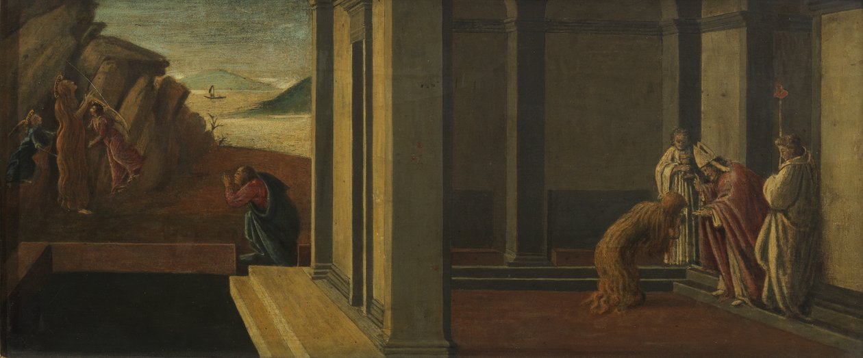 Výjevy ze života Máří Magdalény od Sandro Botticelli