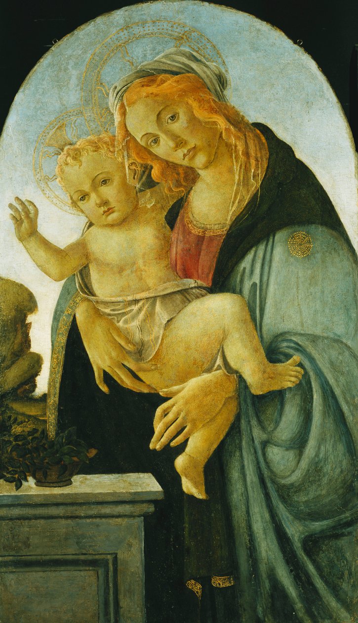Madona s dítětem, od Sandro Botticelli