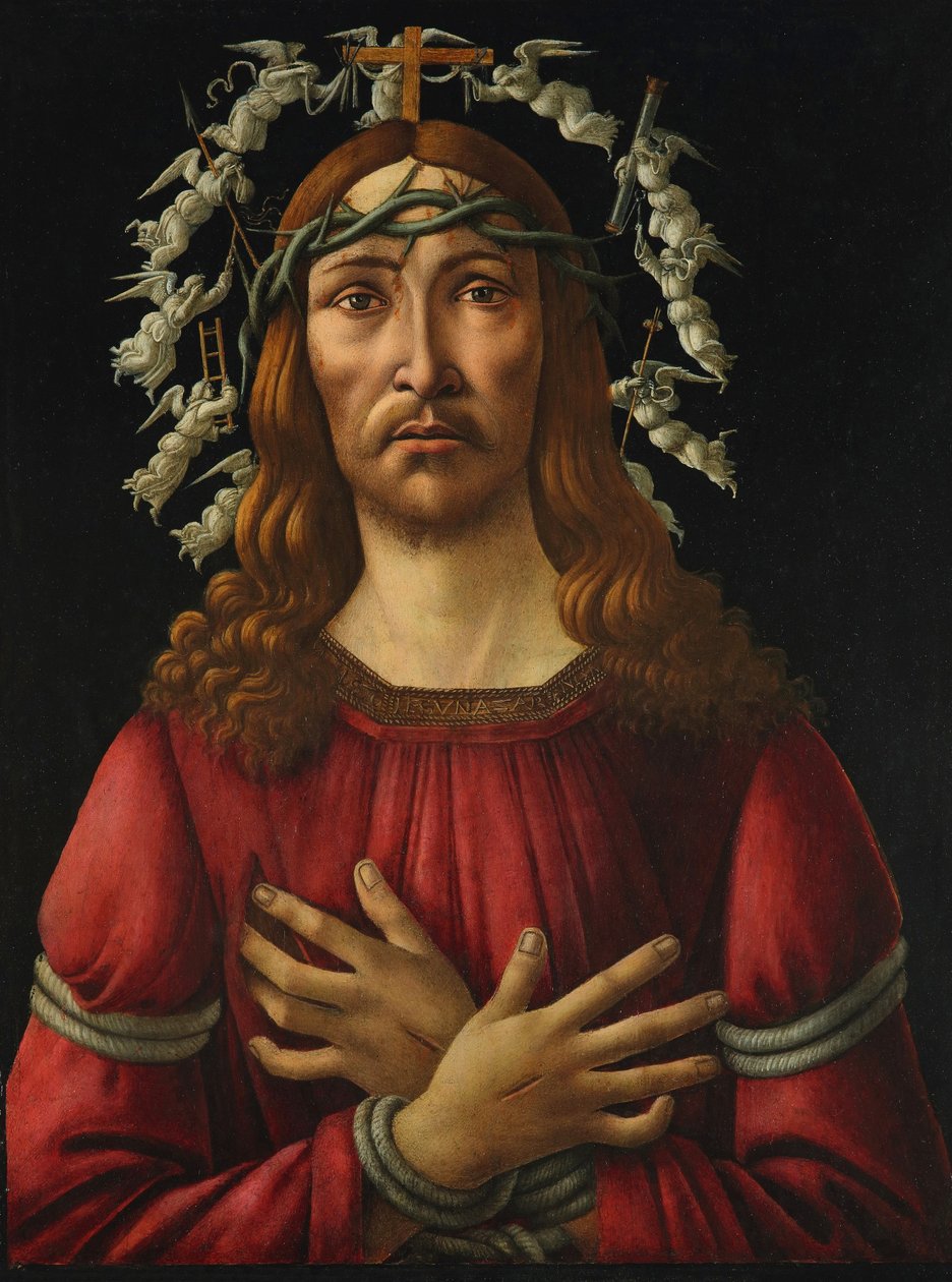 Bolestný muž od Sandro Botticelli