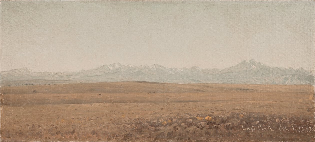 Longs Peak, Colorado od Sanford Robinson Gifford