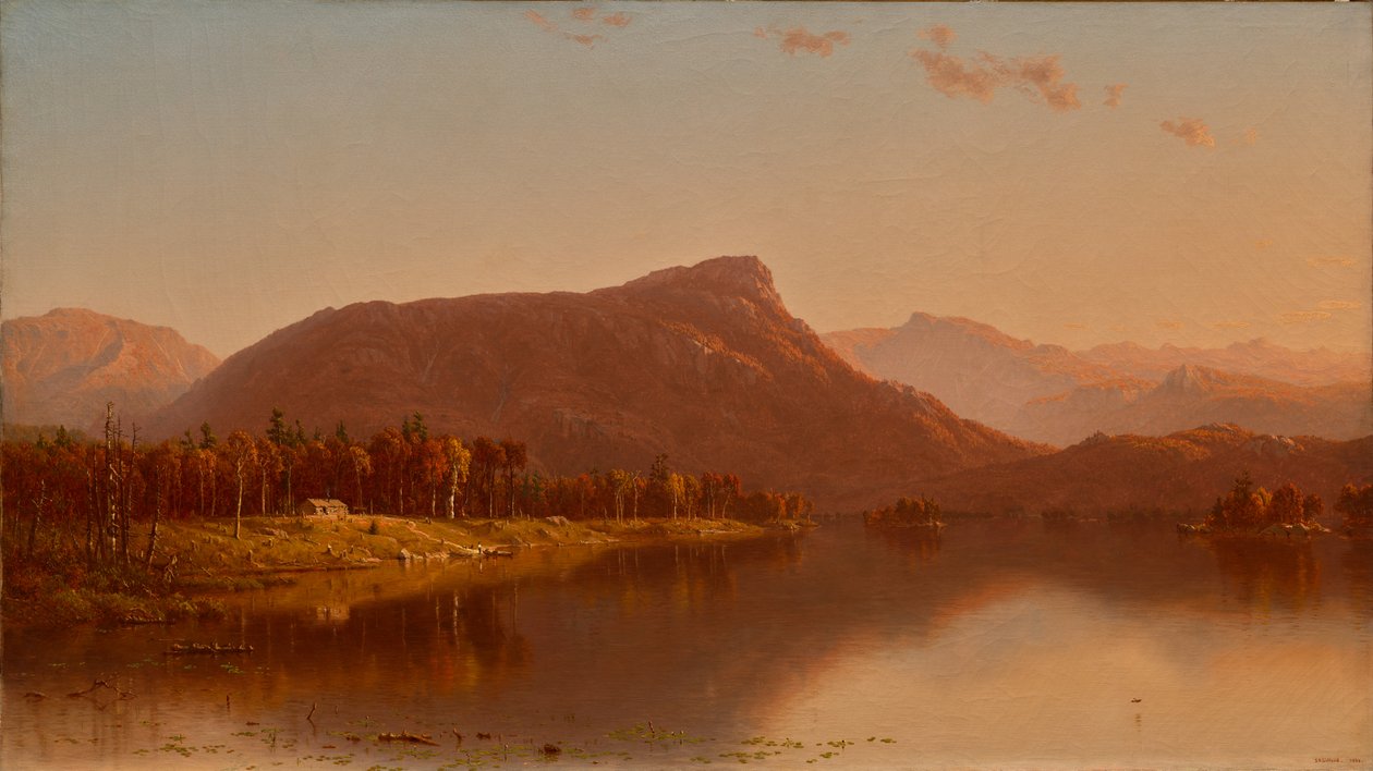 Domov v divočině od Sanford Robinson Gifford