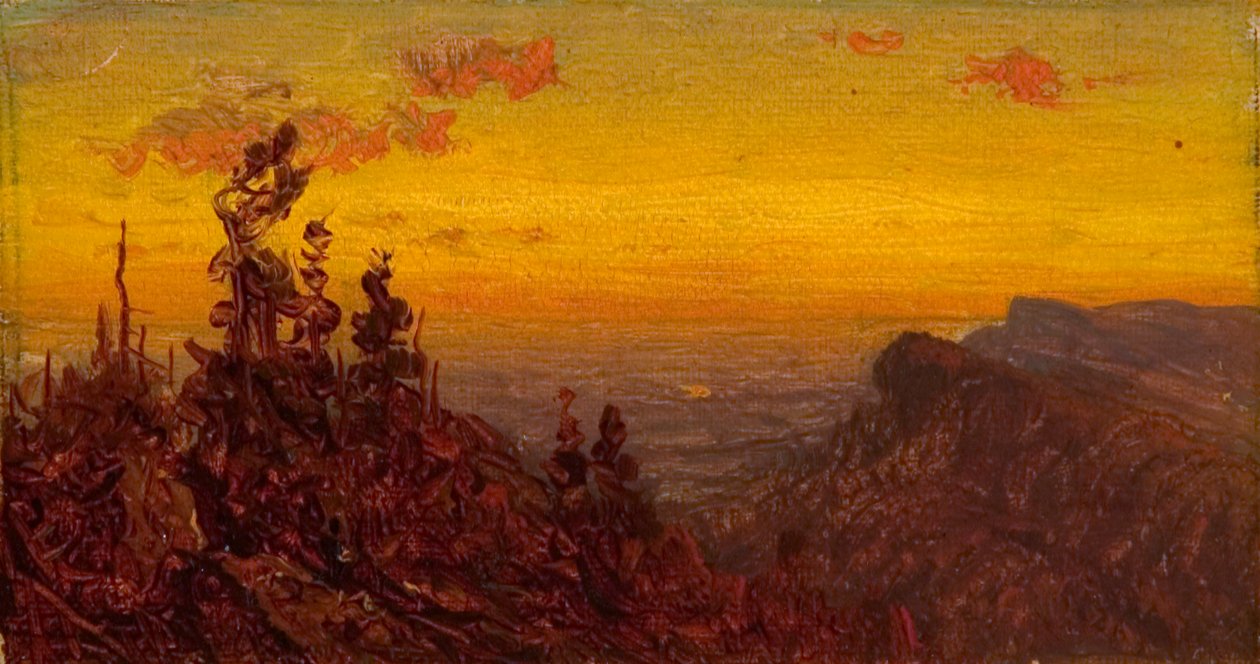 Z pohoří Shawangunk, 1823-1880. od Sanford Robinson Gifford