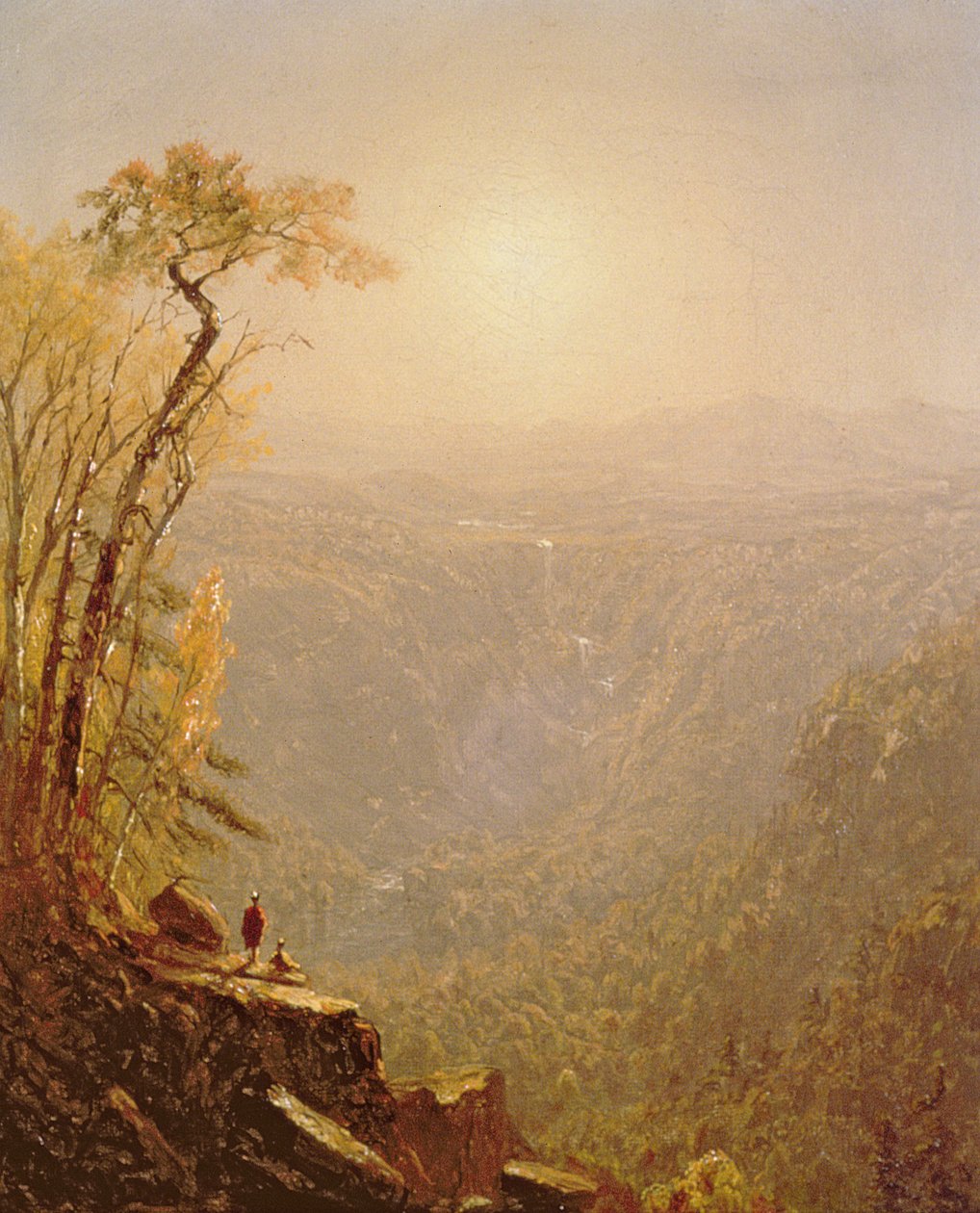 Kauterskill Clove, v Catskills od Sanford Robinson Gifford