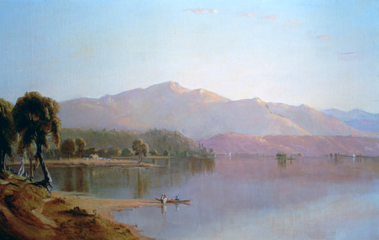 Lake George, New York, c1843-1880 od Sanford Robinson Gifford