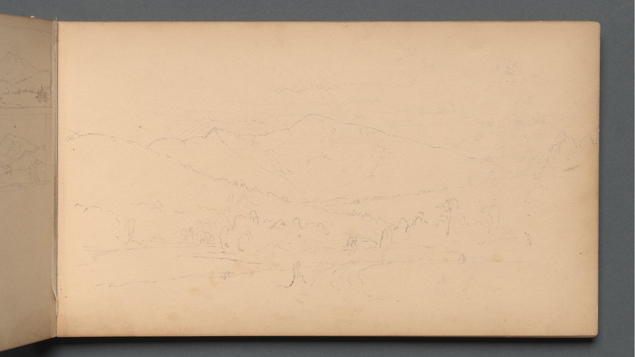 Náčrtník, strana 10: Carter Mountian, 1859. od Sanford Robinson Gifford