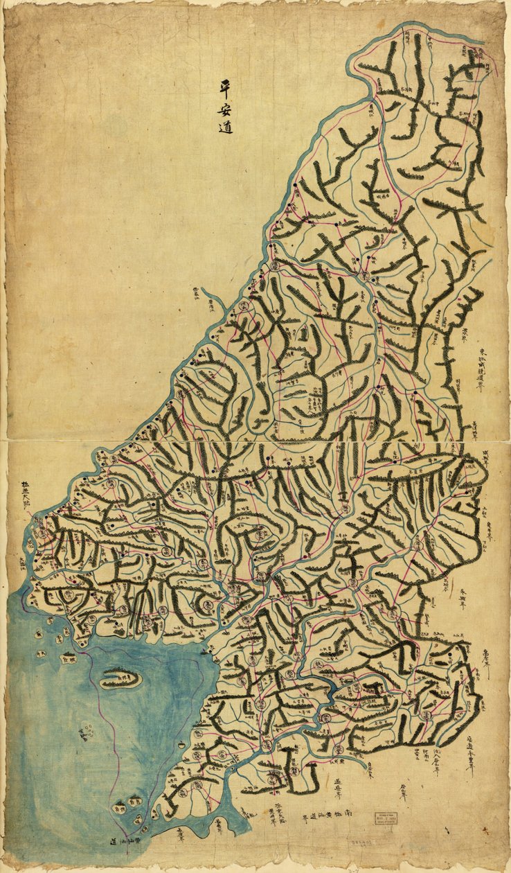 Chosŏn chido LOC 83675009-7 od Sang Gi Chŏng
