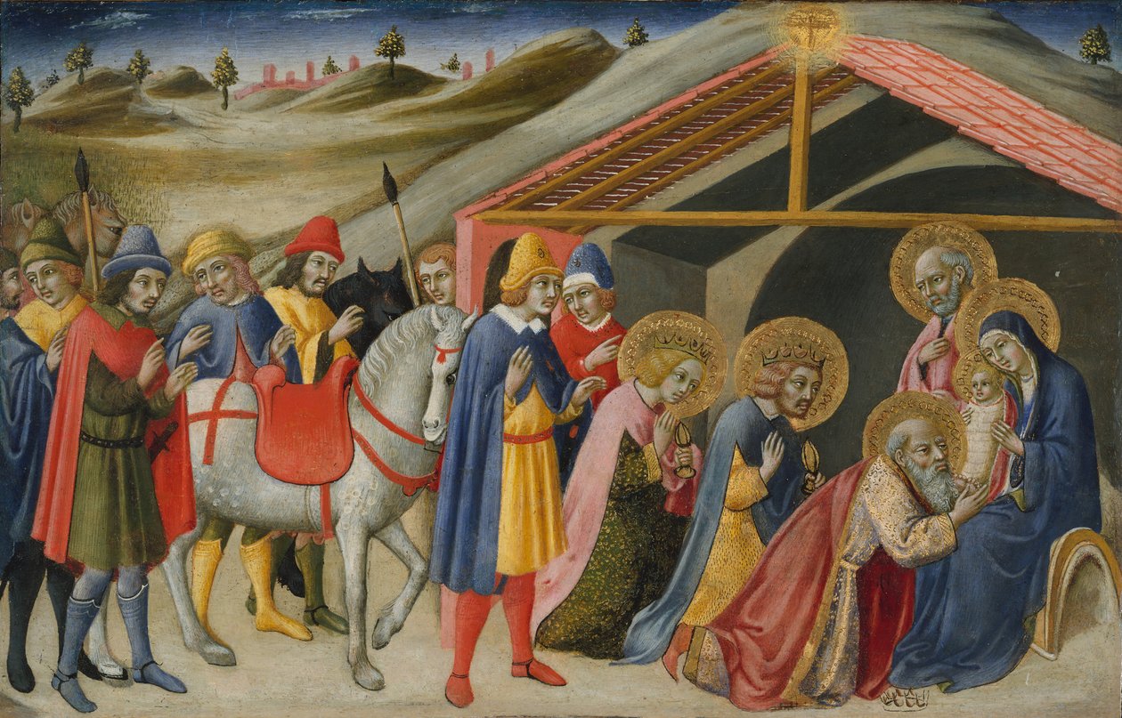 Klanění tří králů, ca. 1470. od Sano di Pietro