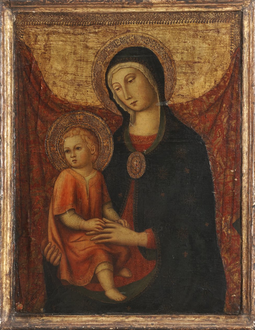 Panna Maria s dítětem od Sano di Pietro