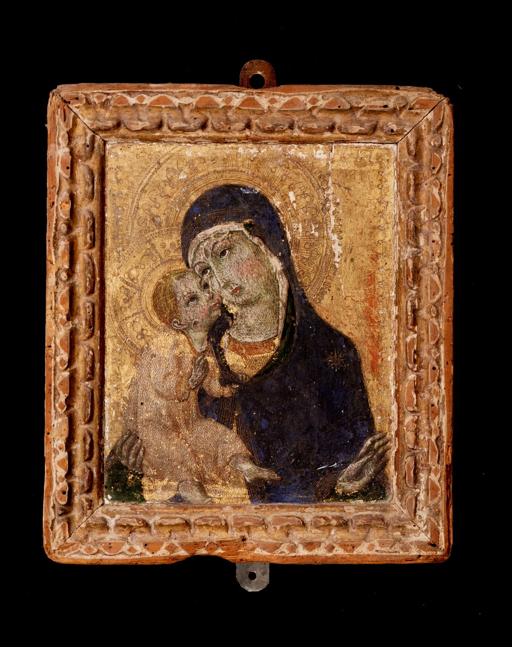 Panna s dítětem (Malba od Sano di also Ansano di Pietro di Mencio Pietro