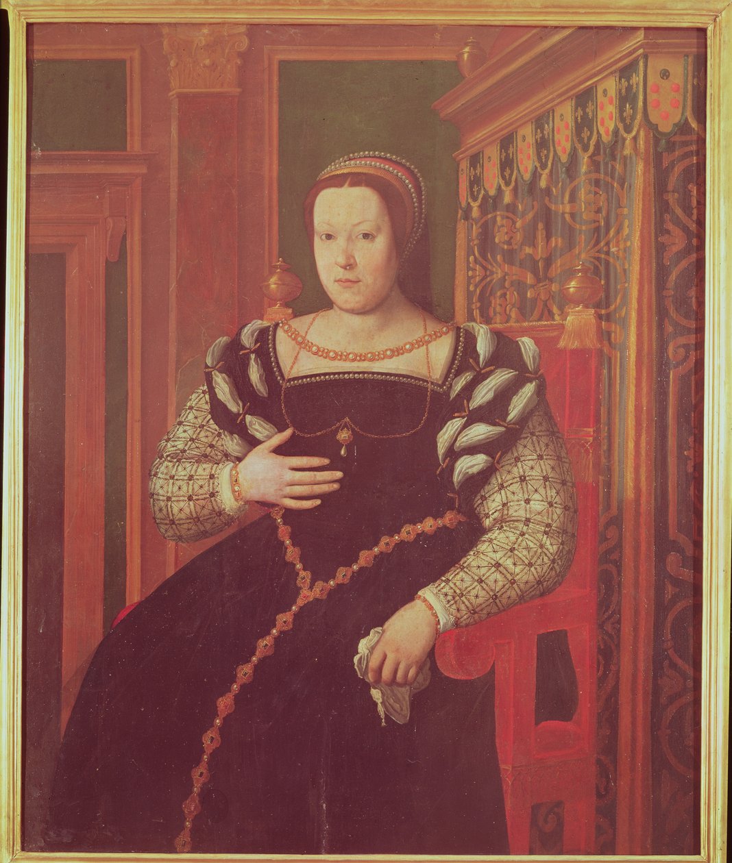 Kateřina Medicejská, 1585-86 od Santi di Tito