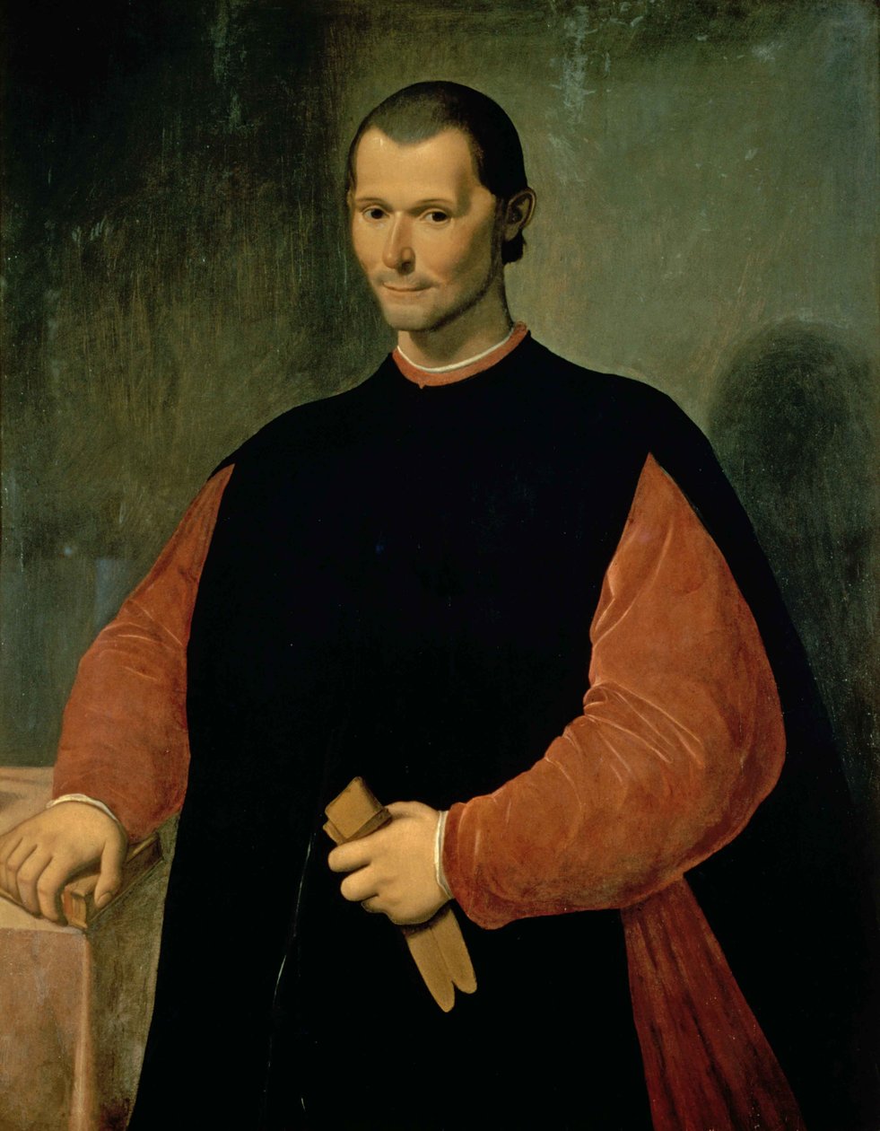Portrét Niccola Machiavelliho (1469-1527) od Santi di Tito