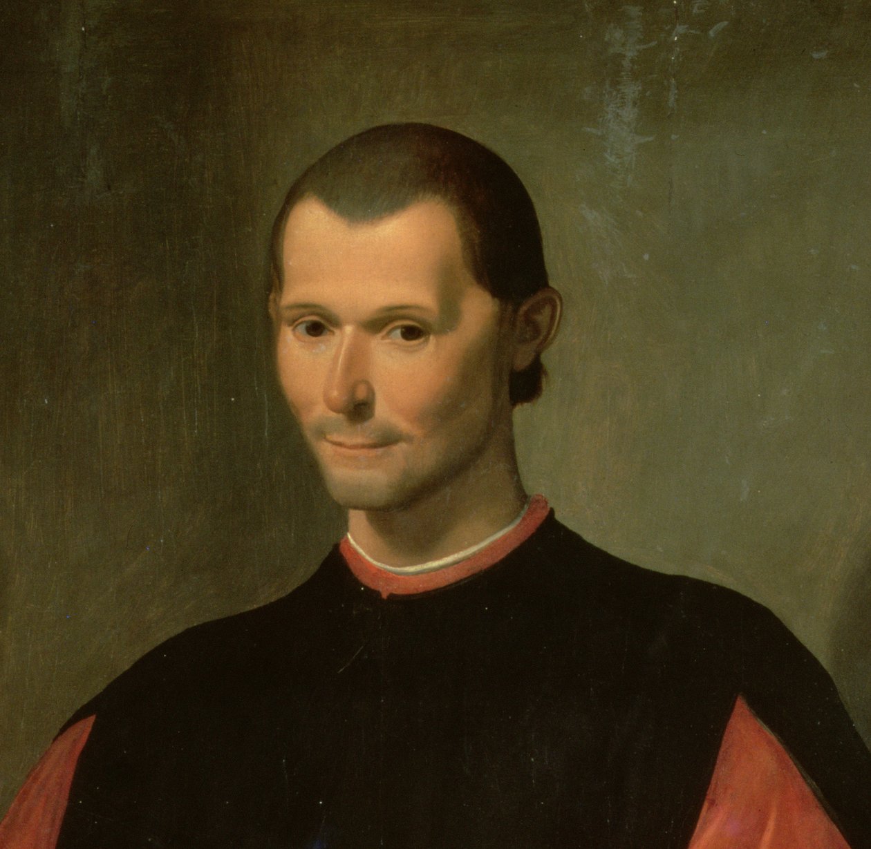 Portrét Niccola Machiavelliho 1469-1527 detail 62196 od Santi di Tito