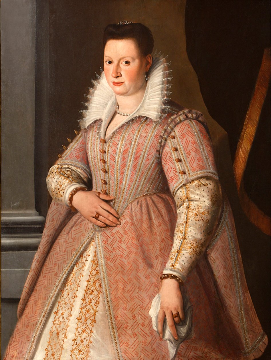 Portrét Bianca Cappello 1548-1587, 16. století. od Santi di Tito