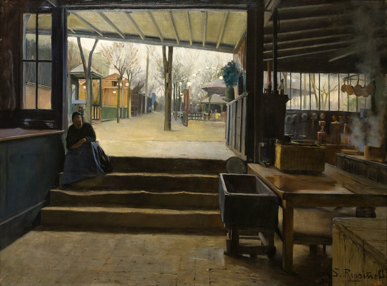 Laboratoř La Galette od Santiago Rusiñol