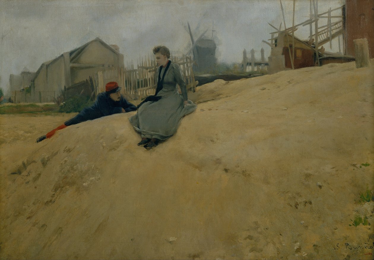Na kampani od Santiago Rusiñol
