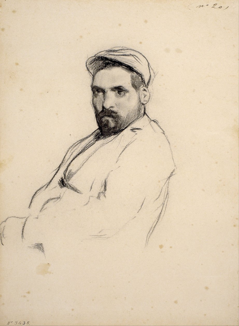 Portrét muže od Santiago Rusiñol
