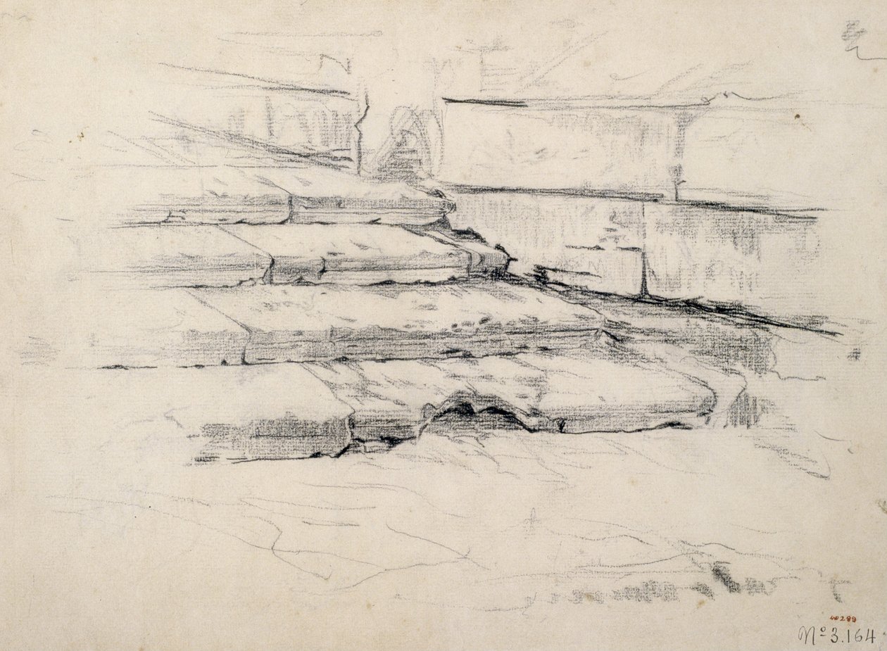Studie kroků od Santiago Rusiñol