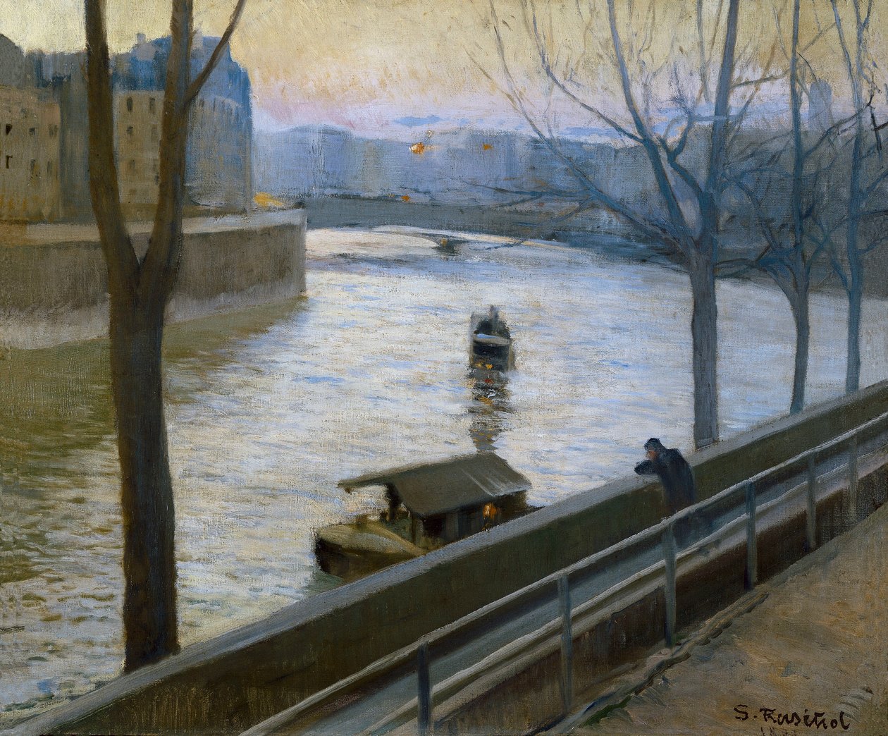 Ostrov Saint Louis od Santiago Rusinol i Prats