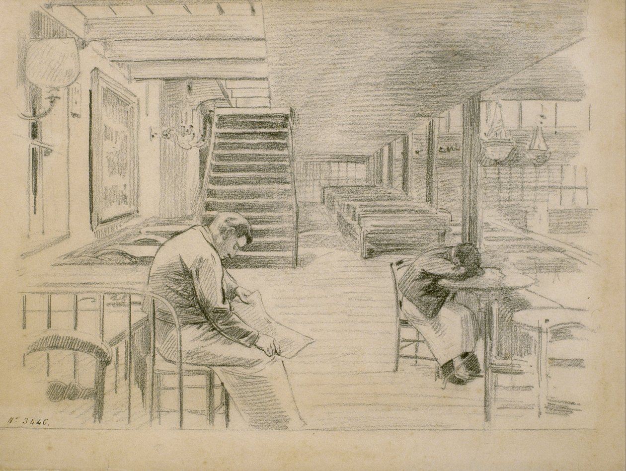 Čekání na zákazníky od Santiago Rusiñol