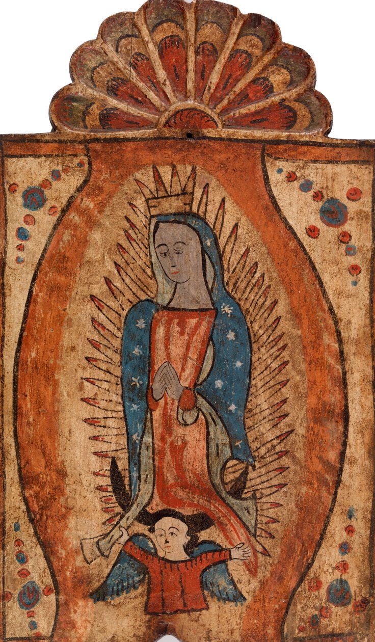 Panna Maria Guadalupská (Panna Maria Guadalupská) od Santo Niño Santero