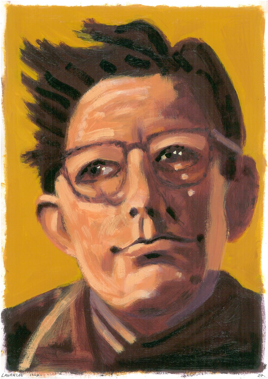 Laurie Lee, 2008 (olej) od Sara Hayward